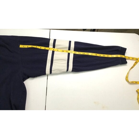 COWBOYS AUTHENTIC APPAREL-MENS BLUE COTTON GRAPHIC LONG SLEEVE SHIRT SIZE XL - Picture 4 of 6